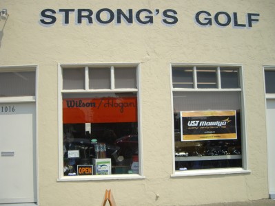 Strong's Golf Front