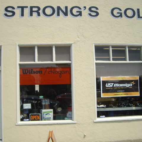 Strong's Golf Front